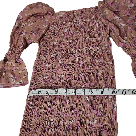 Mini Floral Dress,size:small - Picture 4 of 6